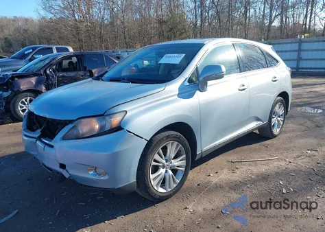2010 Lexus Rx 450H from USA, damaged, VIN JTJZB1BA1A2000444